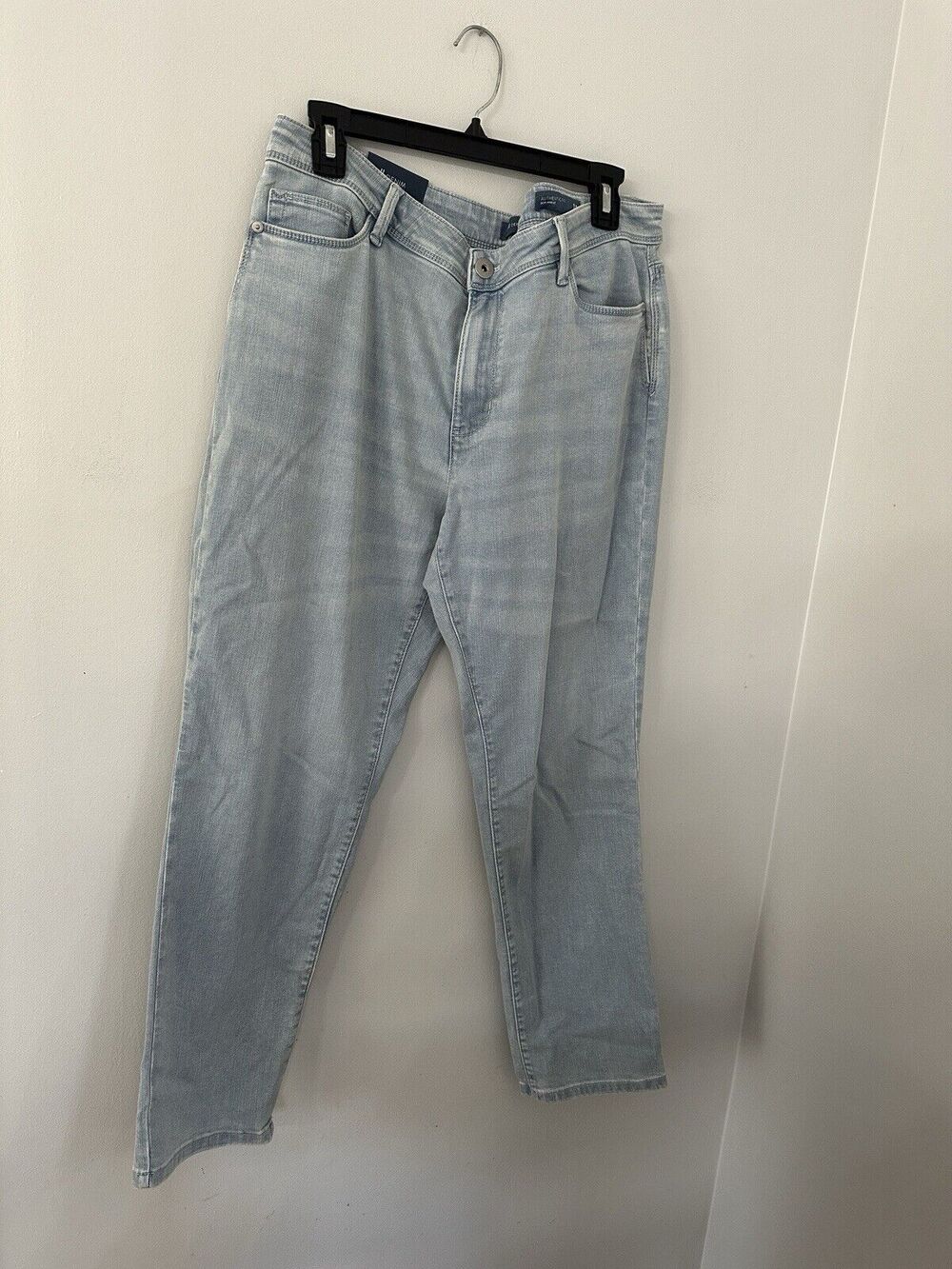 NWT J.Jill Denim Size 14 Slim Ankle Light Wash Jeans Horizon Stretch Classic New